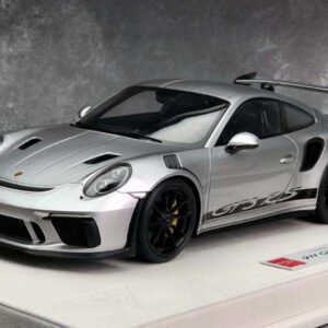 1/18 Makeup Porsche 911 991 GT3 RS (Silver) Live Car Model Karson