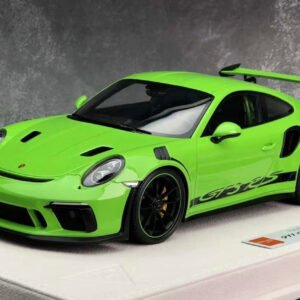 1/18 Makeup Porsche 911 991 GT3 RS (Green) Live Car Model Karson