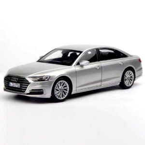 1/18 Norev 2018 Audi A8 L A8L (Silver) Live Car Model Karson Diecast