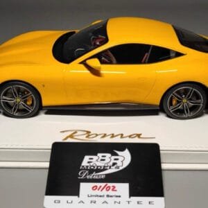 1/18 BBR Ferrari Roma (Yellow) Resin Live Car Model Karson Limited #1/2