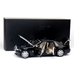 1/18 Kyosho Rolls-Royce Ghost (Black with Silver Hood) Live Car Model Karson Diecast