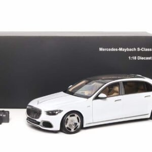 1/18 Almost Real Mercedes-Benz Mercedes Maybach S680 (White) Live Car Model Karson