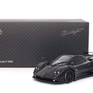 1/18 Almost Real 2005 Pagani Zonda F (Carbon Black) Live Car Model Karson Limited 399 Pieces