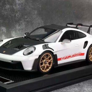 1/18 VIP Porsche 911 992 GT3 RS (Creme White) Resin Live Car Model Karson Limited 99 Pieces