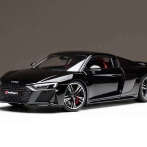 1/18 Kengfai Audi R8 2nd Generation Type 4S Hardtop (Black) Live Car Model Karson Diecast