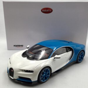1/12 Kyosho Bugatti Chiron (White/Blue) Live Car Model Karson