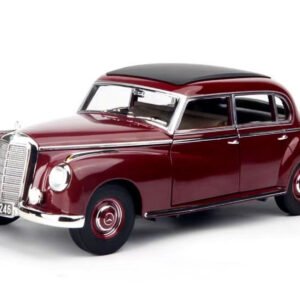 1/18 Norev 1955 Mercedes-Benz Mercedes 300 (Dark Red) Live Car Model Karson Diecast
