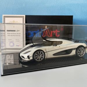 Damaged 1/18 FA Frontiart Koenigsegg Agera RS (Pearl White) Resin Live Car Model Karson Limited