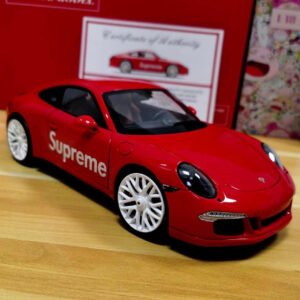 1/18 NSL Porsche 911 Carrera GTS Supreme (Red) Live Car Model Karson Diecast