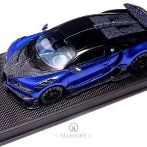 1/18 Timothy & Pierre TP Bugatti Chiron Mansory (Black & Blue) Resin Live Car Model Karson Limited 99 Pieces