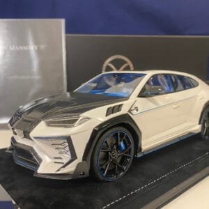 1/18 Timothy & Pierre TP Mansory Lamborghini Venatus Urus (White with Carbon Hood) Resin Live Car Model Karson Limited 39 Pieces