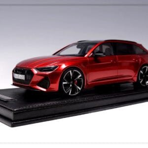 1/18 Motorhelix Audi RS6 Avant C8 (Tango Red) Resin Live Car Model Karson Limited 99 Pieces