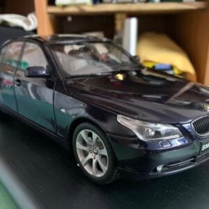 1/18 Kyosho BMW E60 5 Series 545i (Blue) Live Car Model Karson Diecast