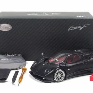 1/18 Almost Real 2005 Pagani Zonda F (Matte Black) Live Car Model Karson Diecast