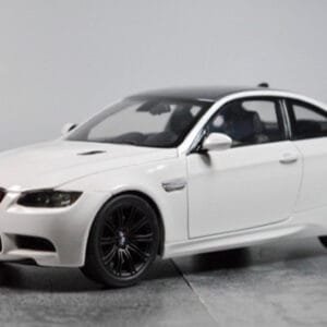 1/18 Kyosho BMW E92 M3 Coupe (White) Stock Black Wheels Live Car Model Karson Diecast