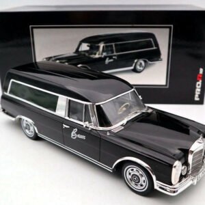 1/18 Schuco Mercedes-Benz 600 Hearse (Black) Live Car Model Karson Diecast