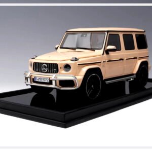 1/18 Motorhelix Mercedes-Benz Mercedes G63 AMG (Dessert Yellow) Resin Live Car Model Karson Limited 66 Pieces