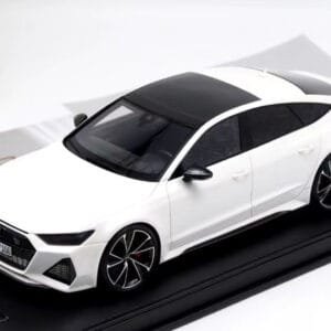 1/18 Motorhelix 2020 Audi RS7 C8 Sportback (Pearl White) Resin Live Car Model Karson Limited 99 Pieces