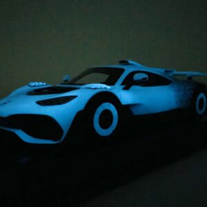 1/18 VIP Scale Models Mercedes-Benz AMG ONE (White & Glow in the Dark Blue) Resin Live Car Model Karson Limited 30 Pieces