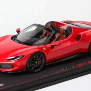 1/18 BBR Ferrari 296 GTS (Rosso Corsa 322 Red) Resin Live Car Model Karson Limited 200 Pieces