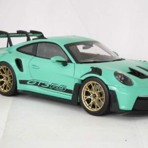 1/18 Norev 2023 Porsche 911 GT3 RS 992 (Mint Green) Live Car Model Karson Diecast