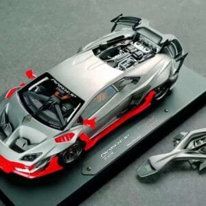 1/18 Dreampower Lamborghini Huracan DreamWalkers Awakenup-D661 (Grey) Live Car Model Karson Limited 99 Pieces