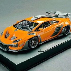 1/18 Dreampower Lamborghini Huracan DreamWalkers Awakenup-D661 (Orange) Live Car Model Karson Limited 99 Pieces