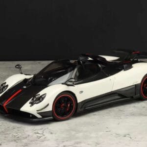 1/18 Almost Real Pagani Zonda Cinque Roadster (White) Live Car Model Karson