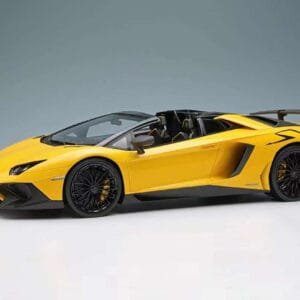 1/18 Make Up 2015 Lamborghini Aventador LP750-4 SV Roadster (Pearl Yellow) Live Car Model Karson Limited 80 Pieces