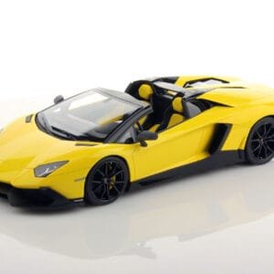1/18 MR Collection Lamborghini Aventador LP720 Roadster 50th Anniversary (Giallo Maggio Yellow) Live Car Model Karson Limited 99 Pieces