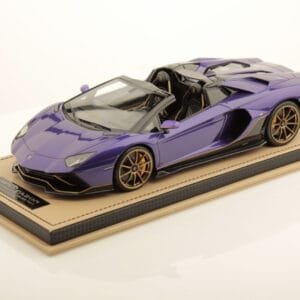 1/18 MR Collection Lamborghini Aventador LP780-4 Ultimae Roadster (Viola Pasifae Purple) Resin Live Car Model Karson Limited
