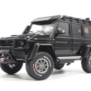1/18 Almost Real Mercedes-Benz Mercedes G-Class G-Klasse G500 Brabus 550 Adventure 4x4 (Gloss Black) Live Car Model Karson Diecast Limited