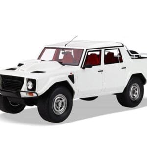 1/18 Kyosho Lamborghini LM002 (White) Enclosed Live Car Model Karson