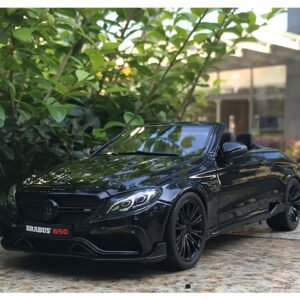 1/18 GT Spirit GTSpirit Mercedes-Benz C-Class C63 C63S AMG BRABUS 650 (Black) Limited 500 Resin Live Car Model Karson