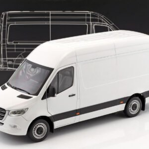 1/18 Dealer Edition Mercedes-Benz Sprinter (White) Diecast Model Live Car Model Karson
