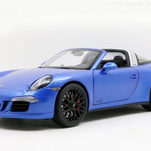 1/18 Schuco 911 Carrera GTS Convertible (Blue) Live Car Model Karson Diecast