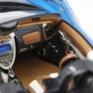 1/12 BBR Pagani Huayra Roadster (Blue w/ Silver Rims) Limited 20 Resin Live Car Model Karson