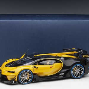 1/18 AUTOart Bugatti Chiron Vision GT (Yellow / Black) Live Car Model Karson Diecast 70989