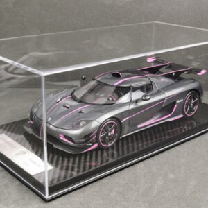 1/18 Frontiart Koenigsegg One:1 (Carbon Fiber Pink) Fully Open Live Car Model Karson Diecast Limited