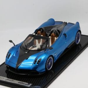 1/12 BBR Pagani Huayra Roadster (Blue w/ Blue Rims) Limited 20 Resin Live Car Model Karson