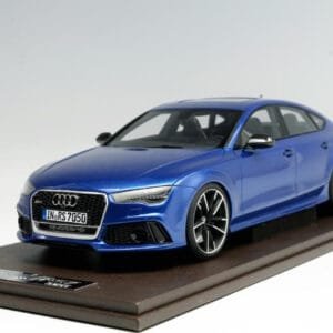 1/18 Motorhelix Audi RS7 (Sepang Blue) Resin Live Car Model Karson Limited 50