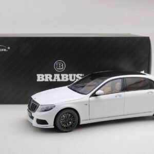 1/18 Almostreal Almost Real Mercedes-Benz Mercedes Maybach S65 AMG Brarus 900 (White) Live Car Model Karson Diecast