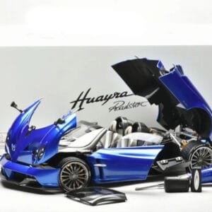 1/18 LCD Pagani Huayra Roadster (Blue) Live Car Model Karson Diecast
