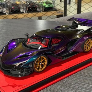 1/18 Peako Apollo IE (Purple Chameleon w/ Gold Wheels) Resin Enclosed Live Car Model Karson Limited