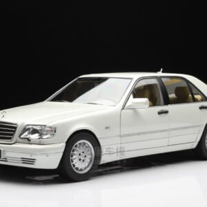 1/18 Norev 1997 Mercedes-Benz Mercedes S320 W140 S-Class S-Klasse (Metallic White) Live Car Model Karson Diecast
