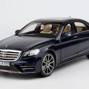 1/18 Norev Mercedes-Benz Mercedes MB S-Class S-Klasse AMG S450 S560 S650 (Dark Blue Metallic) Live Car Model Karson Diecast
