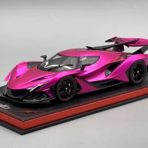 1/18 Peako Apollo IE (Pink) Resin Enclosed Live Car Model Karson Limited