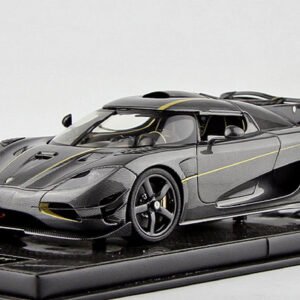 1/18 Frontiart Koenigsegg One:1 (Carbon Fiber w/ Gold Line) Fully Open Live Car Model Karson Diecast Limited