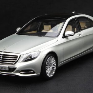 1/18 MERCEDES-BENZ S-CLASS S-KLASSE W222 (SILVER) CAR MODEL! Live Car Model Karson