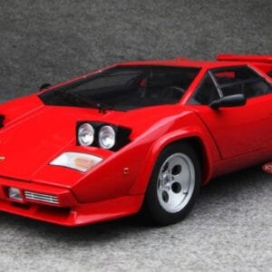 1/12 Kyosho Lamborghini Countach LP500S (Red) Live Car Model Karson Diecast